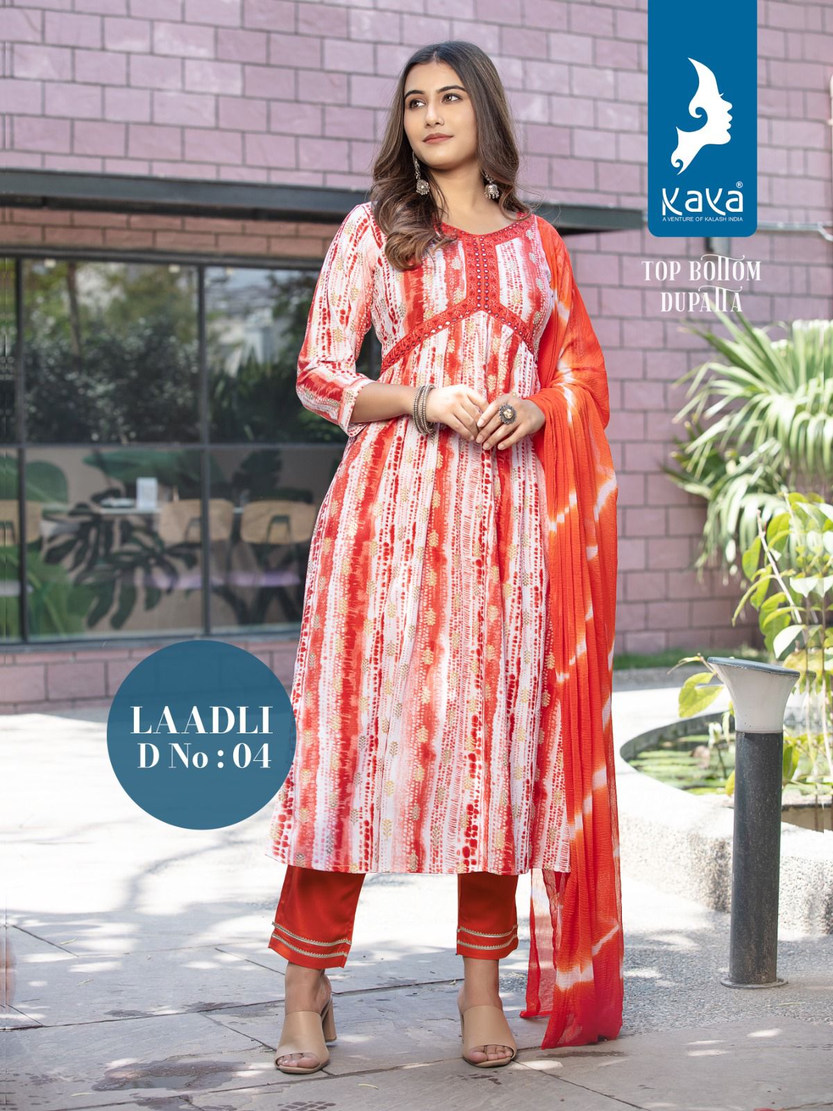 Laadli By Kaya Kurti Printed Suits Catalog